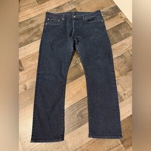 Polo Ralph Lauren Varick Slim Straight Dark Wash Stretch Jeans 36x30